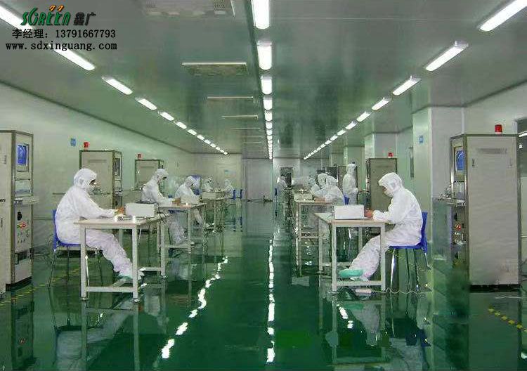 山東電子廠凈化工程，無塵車間裝修